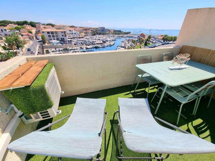 Superbe Appartement Avec Vue Mer Et Terrasse Sausset-les-Pins Exteriér fotografie